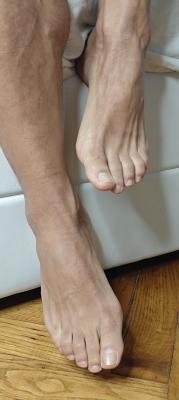 Mes pieds a lécher